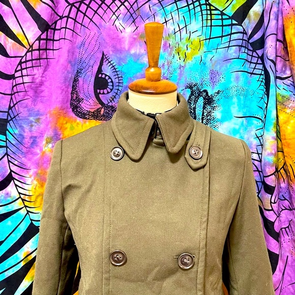 🌈 Lovely modern button pea coat - Picture 2 of 13